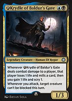 Magic the Gathering Card - A-Krydle of Baldur's Gate - MTG Circle