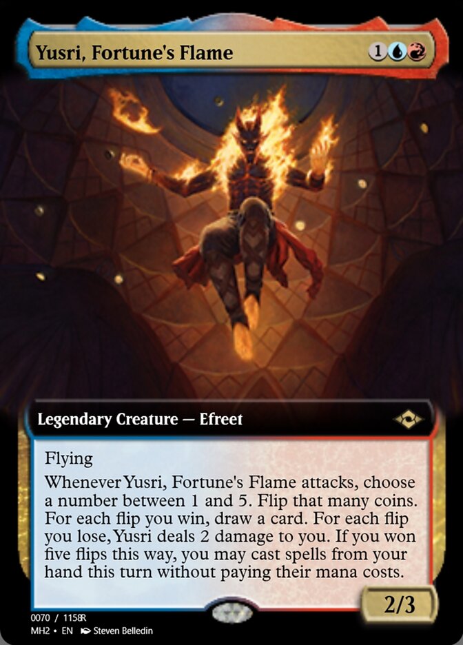 Magic the Gathering Card - Yusri, Fortune's Flame - MTG Circle