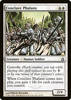 Magic the Gathering Card - Conclave Phalanx - MTG Circle
