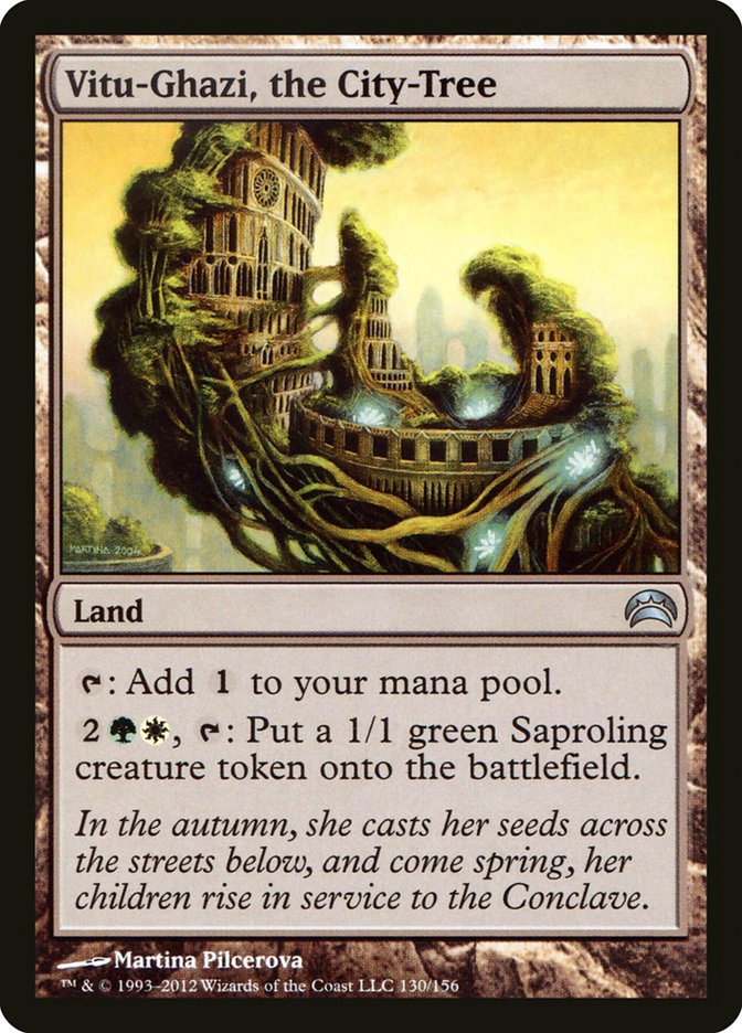Magic the Gathering Card - Vitu-Ghazi, the City-Tree - MTG Circle