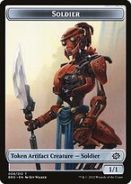 Magic the Gathering Card - Soldier - MTG Circle