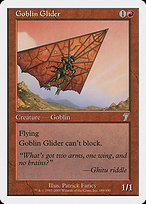 Magic the Gathering Card - Goblin Glider - MTG Circle