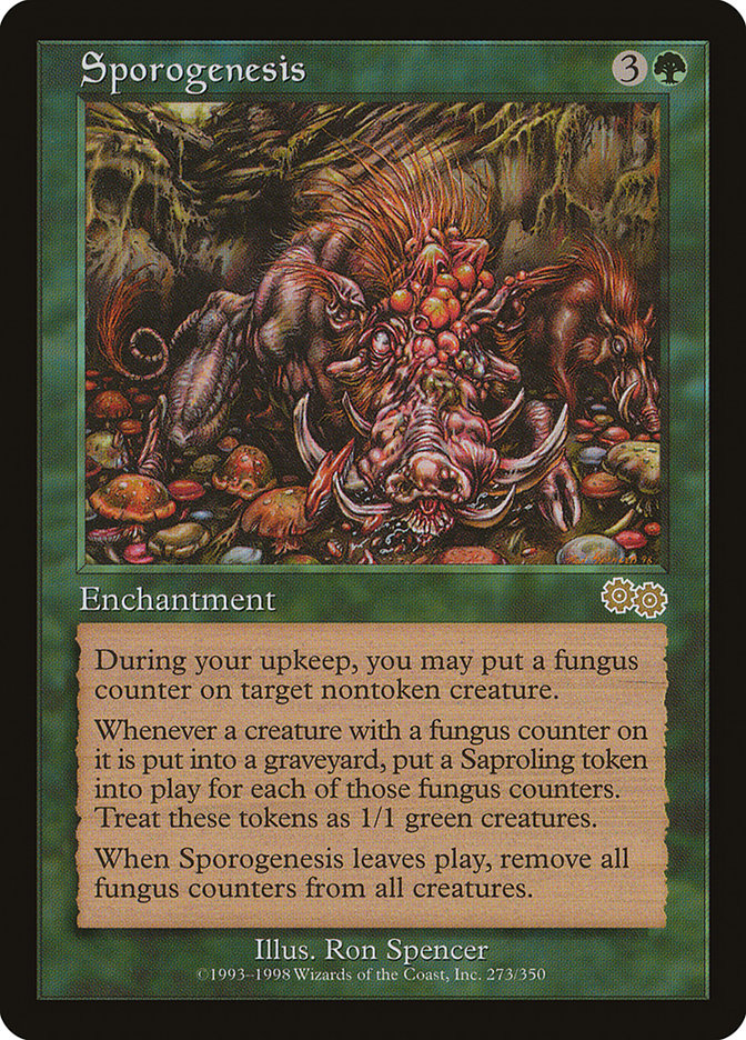 Magic the Gathering Card - Sporogenesis - MTG Circle