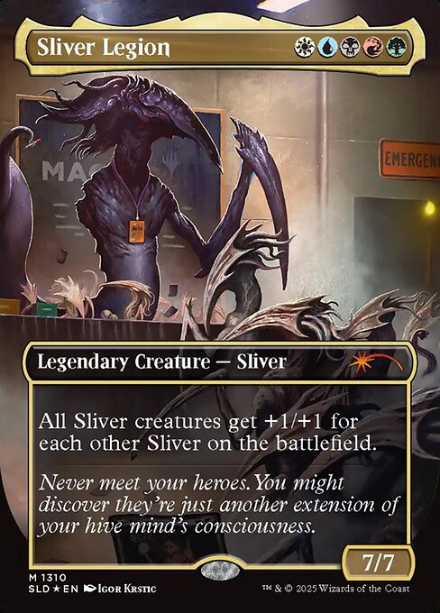 Magic the Gathering Card - Sliver Legion - MTG Circle