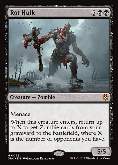 Magic the Gathering Card - Rot Hulk - MTG Circle
