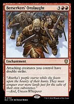 Magic the Gathering Card - Berserkers' Onslaught - MTG Circle