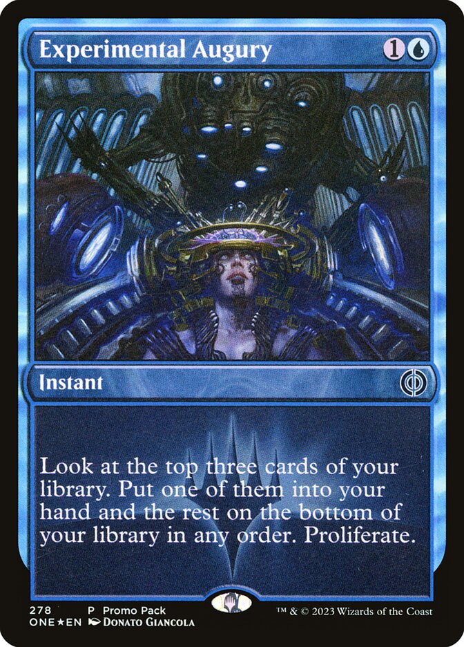 Magic the Gathering Card - Experimental Augury - MTG Circle