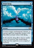 Magic the Gathering Card - Swan Song - MTG Circle