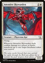 Magic the Gathering Card - Attentive Skywarden - MTG Circle