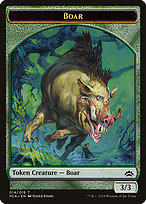 Magic the Gathering Card - Boar - MTG Circle