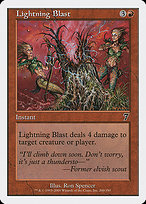 Magic the Gathering Card - Lightning Blast - MTG Circle