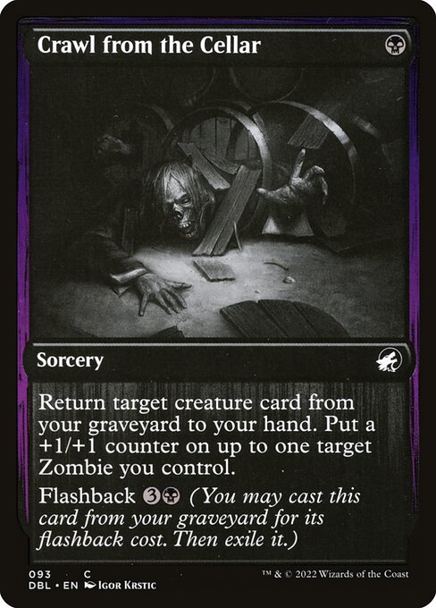 Magic the Gathering Card - Crawl from the Cellar - MTG Circle