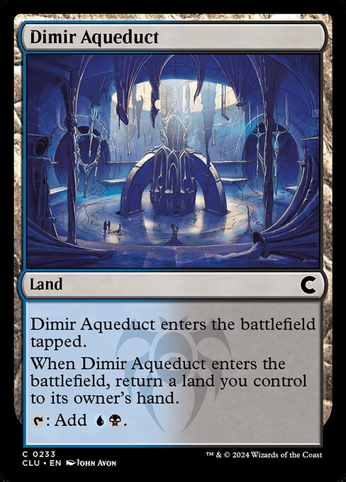 Magic the Gathering Card - Dimir Aqueduct - MTG Circle