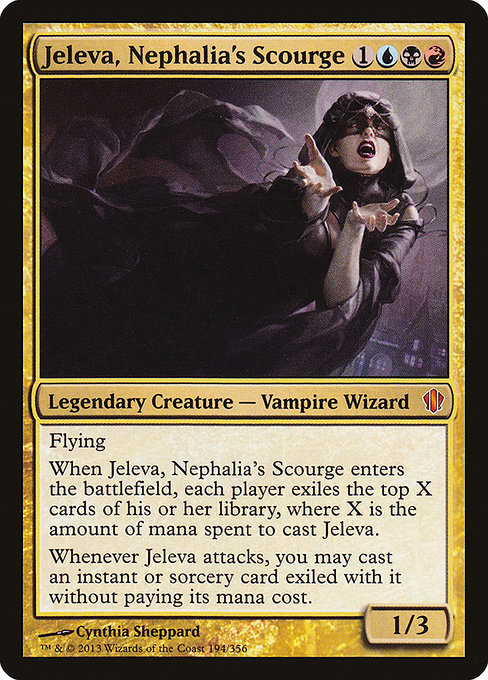Magic the Gathering Card - Jeleva, Nephalia's Scourge - MTG Circle