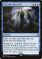 Magic the Gathering Card - Part the Waterveil - MTG Circle