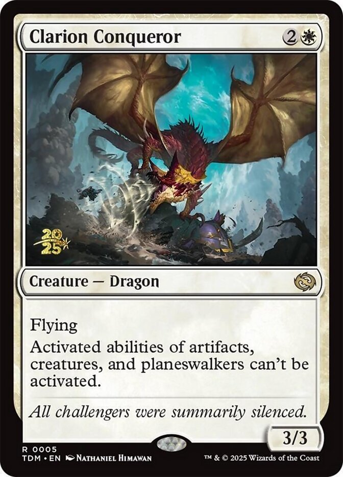 Magic the Gathering Card - Clarion Conqueror - MTG Circle