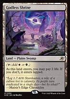 Magic the Gathering Card - Godless Shrine - MTG Circle