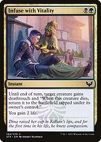 Magic the Gathering Card - Infuse with Vitality - MTG Circle