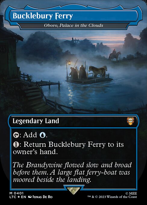 Magic the Gathering Card - Oboro, Palace in the Clouds - MTG Circle