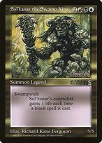 Magic the Gathering Card - Sol'kanar the Swamp King - MTG Circle