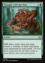 Magic the Gathering Card - Grapple with the Past - MTG Circle