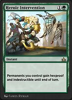 Magic the Gathering Card - Heroic Intervention - MTG Circle