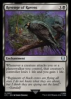 Magic the Gathering Card - Revenge of Ravens - MTG Circle