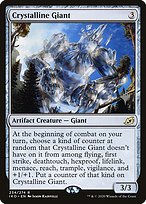 Magic the Gathering Card - Crystalline Giant - MTG Circle