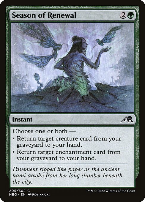 Magic the Gathering Card - Season of Renewal - MTG Circle