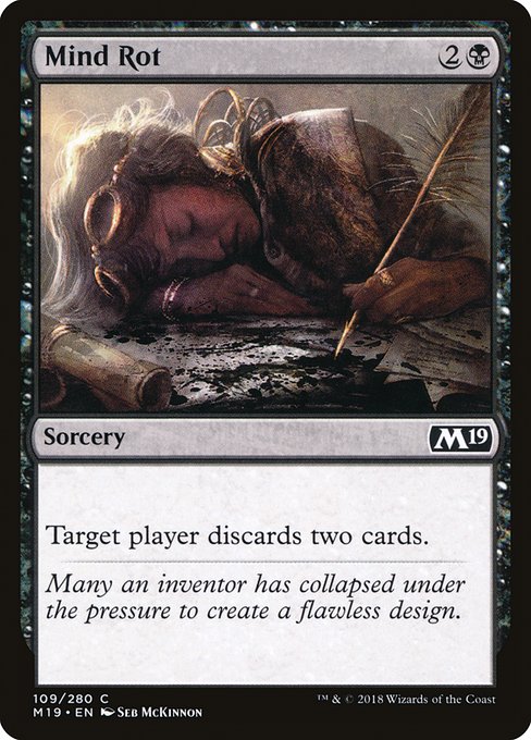 Magic the Gathering Card - Mind Rot - MTG Circle