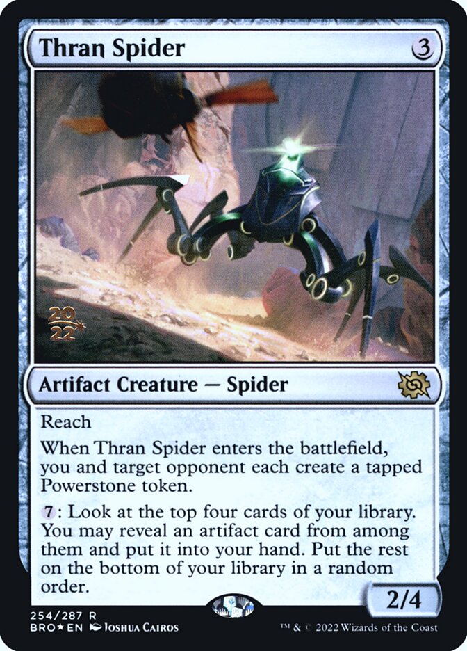 Magic the Gathering Card - Thran Spider - MTG Circle