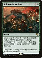 Magic the Gathering Card - Ruinous Intrusion - MTG Circle