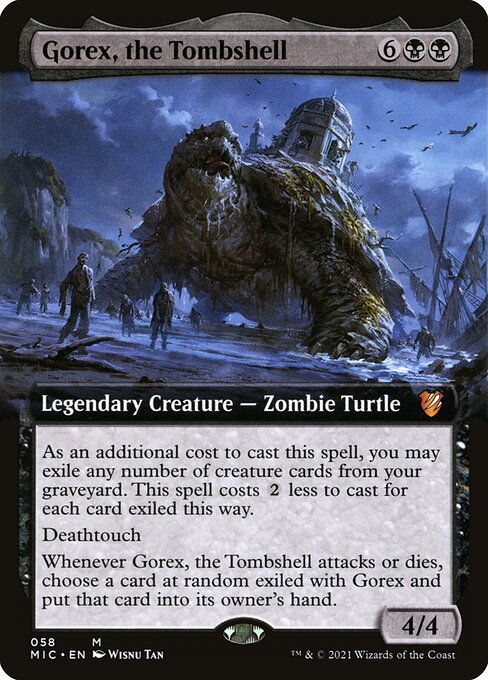 Magic the Gathering Card - Gorex, the Tombshell - MTG Circle