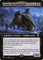 Magic the Gathering Card - Gorex, the Tombshell - MTG Circle