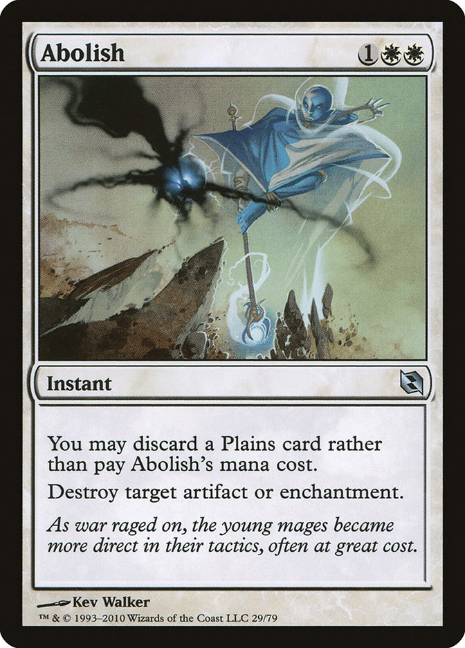 Magic the Gathering Card - Abolish - MTG Circle