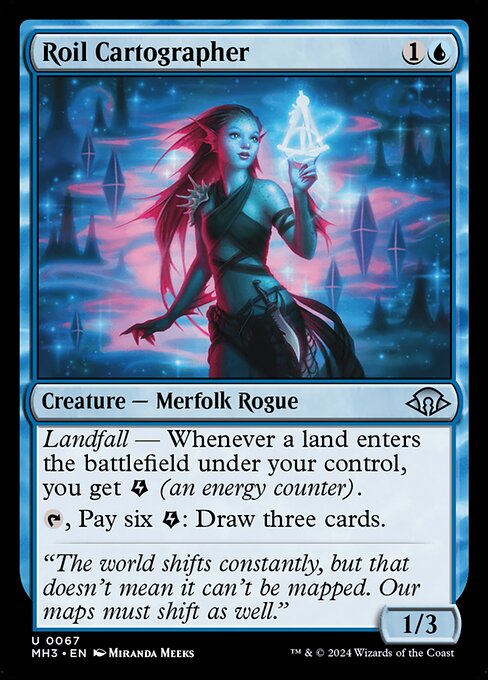 Magic the Gathering Card - Roil Cartographer - MTG Circle