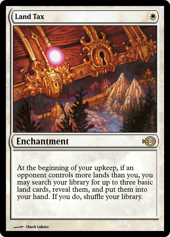 Magic the Gathering Card - Land Tax - MTG Circle