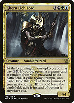 Magic the Gathering Card - Kheru Lich Lord - MTG Circle