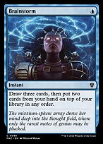 Magic the Gathering Card - Brainstorm - MTG Circle