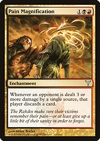 Magic the Gathering Card - Pain Magnification - MTG Circle