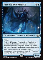 Magic the Gathering Card - Fear of Sleep Paralysis - MTG Circle