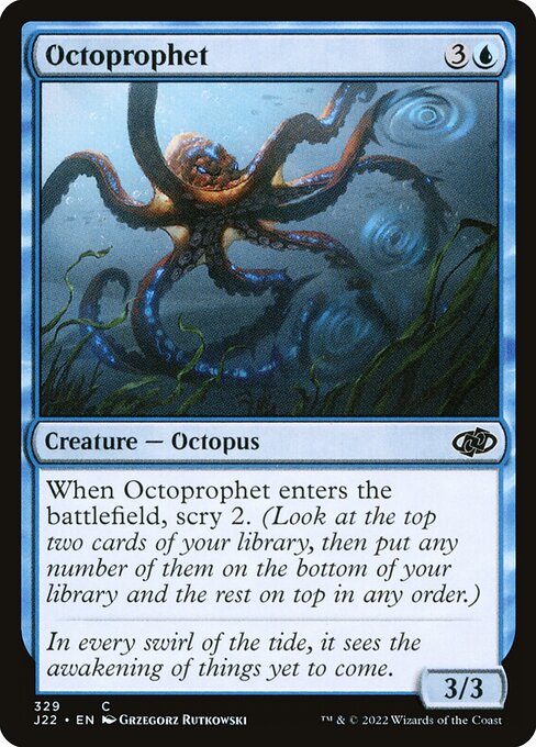 Magic the Gathering Card - Octoprophet - MTG Circle