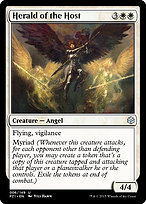 Magic the Gathering Card - Herald of the Host - MTG Circle