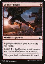 Magic the Gathering Card - Boots of Speed - MTG Circle