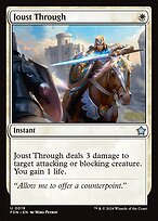 Magic the Gathering Card - Joust Through - MTG Circle