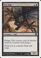 Magic the Gathering Card - Bog Imp - MTG Circle