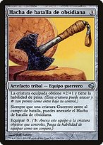 Magic the Gathering Card - Obsidian Battle-Axe - MTG Circle
