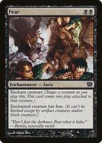 Magic the Gathering Card - Fear - MTG Circle