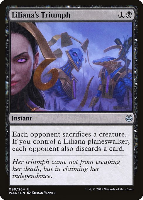 Magic the Gathering Card - Liliana's Triumph - MTG Circle