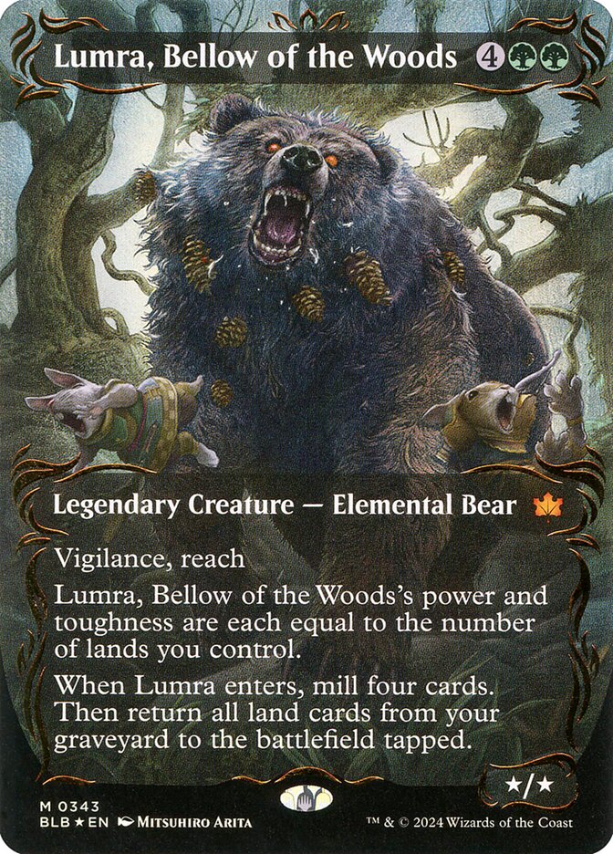 Magic the Gathering Card - Lumra, Bellow of the Woods - MTG Circle